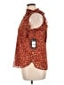 BCBG Red Sleeveless Blouse Size XL - photo 5