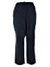 Avenue Solid Blue Dress Pants Size 24 (tall) - photo 1