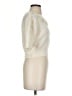 Knit Mix Ivory Pullover Sweater Size S - photo 4