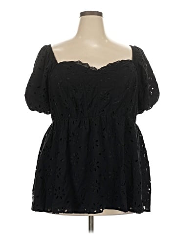 Torrid Short Sleeve Blouse (view 1)