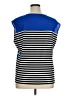 Calvin Klein Blue Short Sleeve Top Size 1X - photo 2