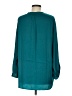 Adrienne Vittadini Teal Long Sleeve Blouse Size M - photo 2