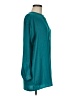 Adrienne Vittadini Teal Long Sleeve Blouse Size M - photo 4