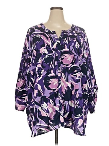 Catherines 3/4 Sleeve Blouse (view 1)