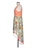 Ambar 100% Polyester Paisley Orange Cocktail Dress Size 10 - photo 5