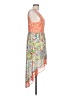 Ambar 100% Polyester Paisley Orange Cocktail Dress Size 10 - photo 4