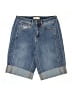 OAT Blue Denim Shorts Size 2 - photo 1