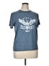 Shein Blue Short Sleeve T-Shirt Size XL - photo 1
