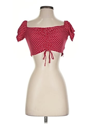 Privacy Please Short Sleeve Blouse (view 1)
