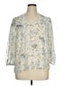Maison d' Amelie Ivory 3/4 Sleeve Blouse Size XL - photo 1