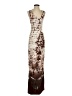 Venus Tie-dye Brown Casual Dress Size S - photo 1