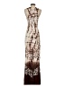 Venus Tie-dye Brown Casual Dress Size S - photo 2