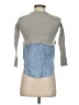 Veronica Beard 100% Wool Gray 3/4 Sleeve Top Size S - photo 2