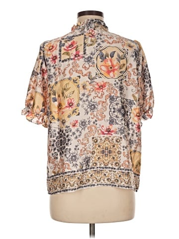Badgley Mischka Short Sleeve Blouse (view 2)