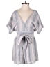American Eagle Outfitters Stripes Gray Romper Size XS - photo 1