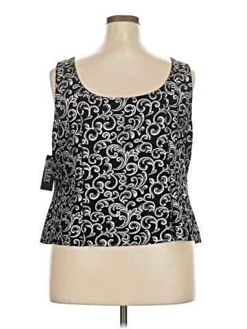 Alex Evenings Sleeveless Top (view 2)