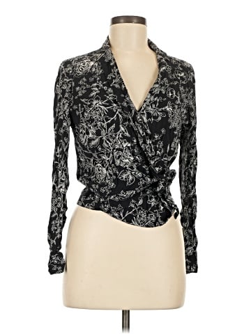Abercrombie & Fitch Long Sleeve Blouse (view 1)