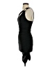 Zara 100% Polyester Solid Black Cocktail Dress Size S - photo 5