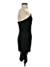 Zara 100% Polyester Solid Black Cocktail Dress Size S - photo 4