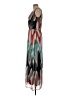 Karin Stevens 100% Polyester Chevron-herringbone Gray Cocktail Dress Size 8 - photo 5