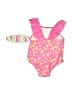 Assorted Brands Hearts Pink One Piece Swimsuit 9-12 MO / 12 MO - photo 2