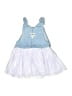 OshKosh B'gosh 100% Polyester Blue Dress Size 3T - photo 2