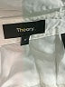 Theory 100% Viscose Ivory Long Sleeve Blouse Size P (petite) - photo 7