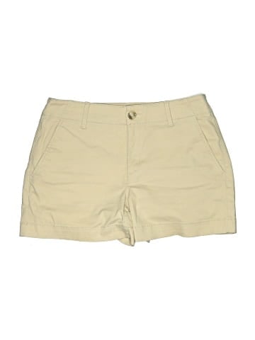 Ann Taylor LOFT Khaki Shorts (view 1)