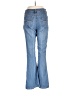 Gloria Vanderbilt 100% Spandex Chevron-herringbone Blue Jeans Size 4 M - photo 2