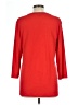 Ellen Tracy Red 3/4 Sleeve Blouse Size L - photo 2