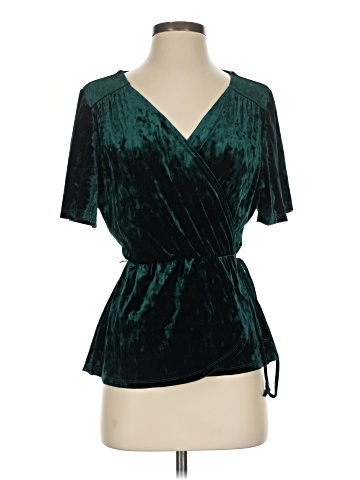 June & Hudson Short Sleeve Blouse (view 1)