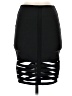 Wow Couture Solid Black Casual Skirt Size S - photo 1