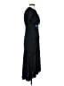 Casadei 100% Polyester Solid Black Cocktail Dress Size 4 - photo 4
