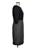 Tahari Chevron-herringbone Gray Casual Dress Size L (estimated) - photo 4