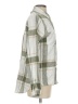 BKE 100% Cotton Plaid Green Long Sleeve Button-Down Shirt Size S - photo 4