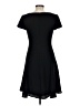 Talbots 100% Acetate Solid Black Casual Dress Size 8 - photo 2