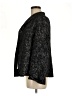 Eileen Fisher Tweed Silver Blazer Size M - photo 5