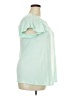 Merona 100% Rayon Green Short Sleeve Top Size XXL - photo 4