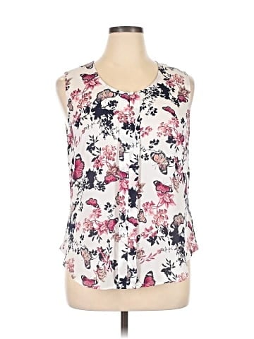 Laundry by Shelli Segal Sleeveless Blouse (view 1)