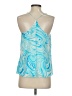 Lilly Pulitzer 100% Silk Blue Sleeveless Silk Top Size S - photo 2