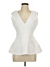 Zara 100% Polyester White Cocktail Dress Size L - photo 1