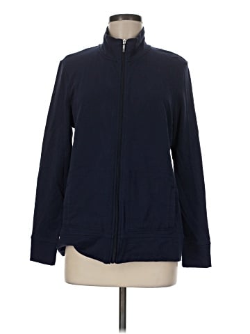 Karen Scott Sport Track Jacket (view 1)