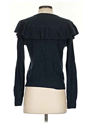 Madewell Ruffled Tie-Front Pullover Sweater (view 2)