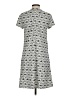 J. McLaughlin Print Gray Casual Dress Size S - photo 2