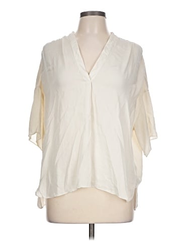 Vince. Short Sleeve Blouse (view 1)