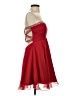 Alyce 100% Polyester Hearts Red Cocktail Dress Size 4 - photo 4
