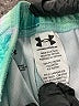 Under Armour 100% Polyester Tie-dye Green Athletic Shorts Size 6 - photo 4
