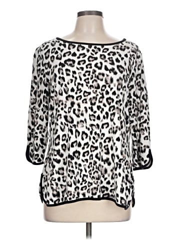 Chico's 3/4 Sleeve T-Shirt (view 1)