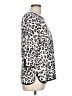 Chico's Animal Print Silver 3/4 Sleeve T-Shirt Size Lg (2) - photo 4