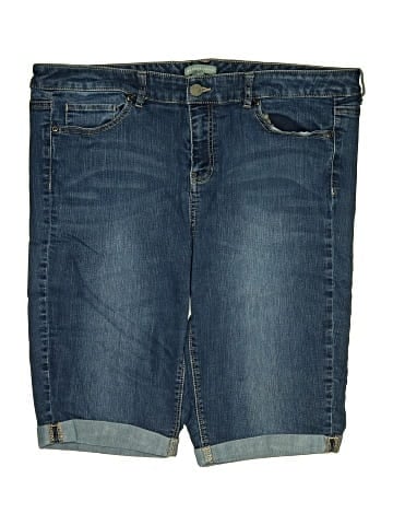 New York & Company Denim Shorts (view 1)
